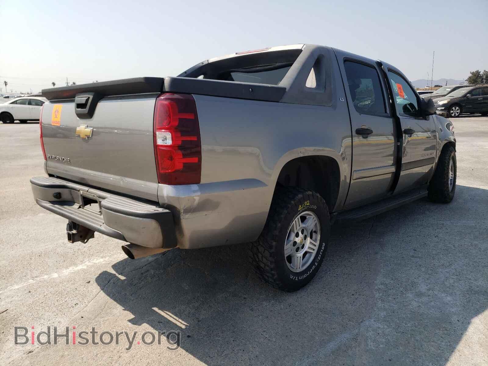 2007 CHEVROLET AVALANCHE - VIN: 3GNEC12J57G266202 - Фото 4