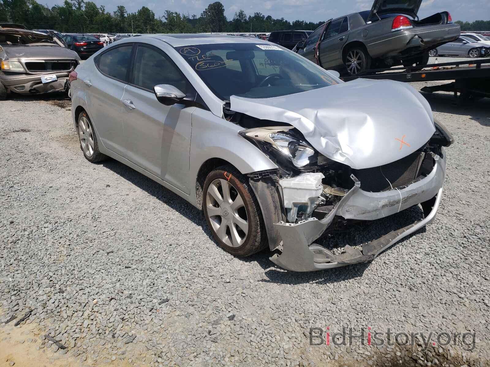 Photo KMHDH4AE3BU161655 - HYUNDAI ELANTRA 2011