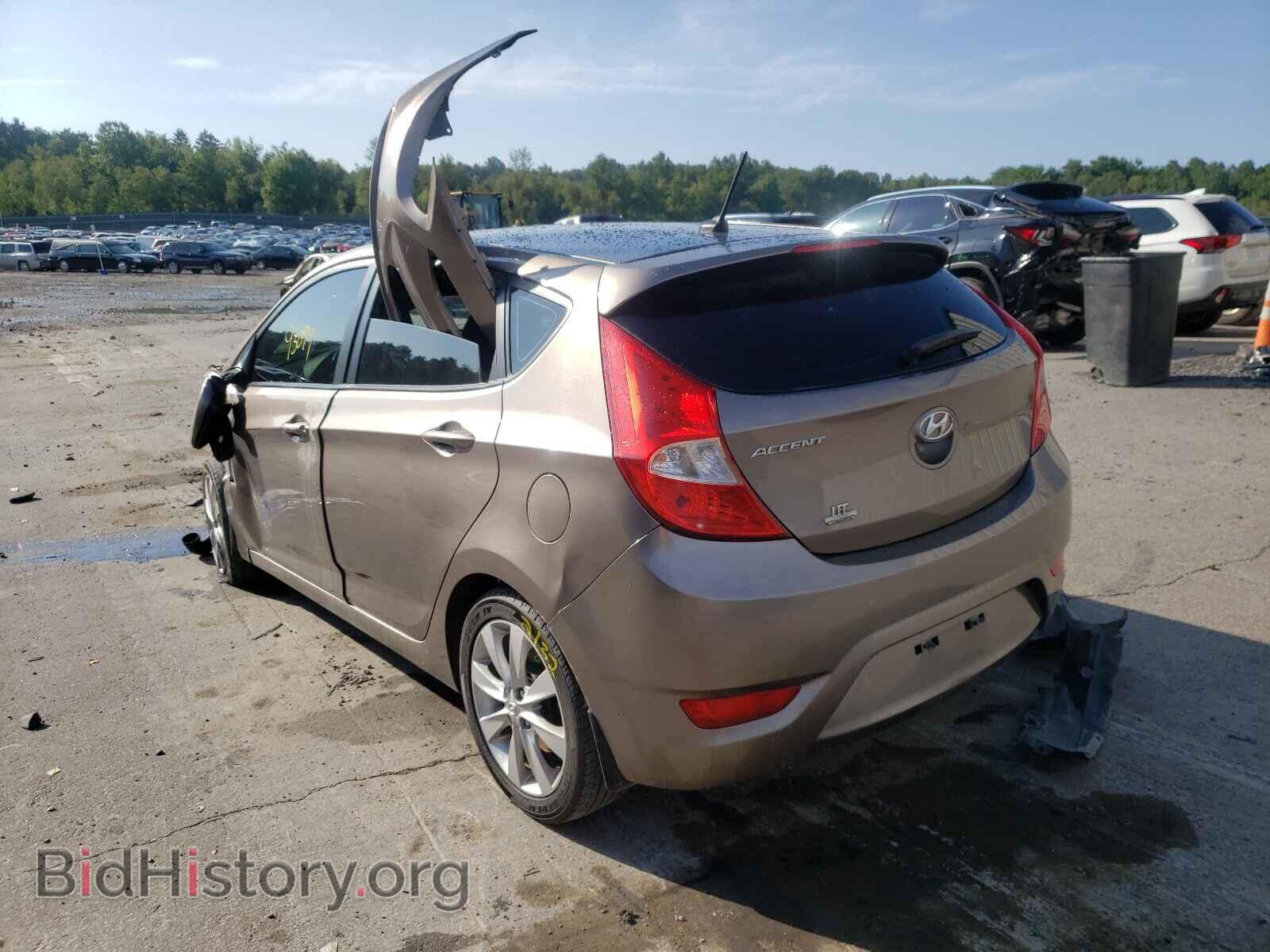2013 HYUNDAI ACCENT - VIN: KMHCU5AE8DU109082 - Фото 3
