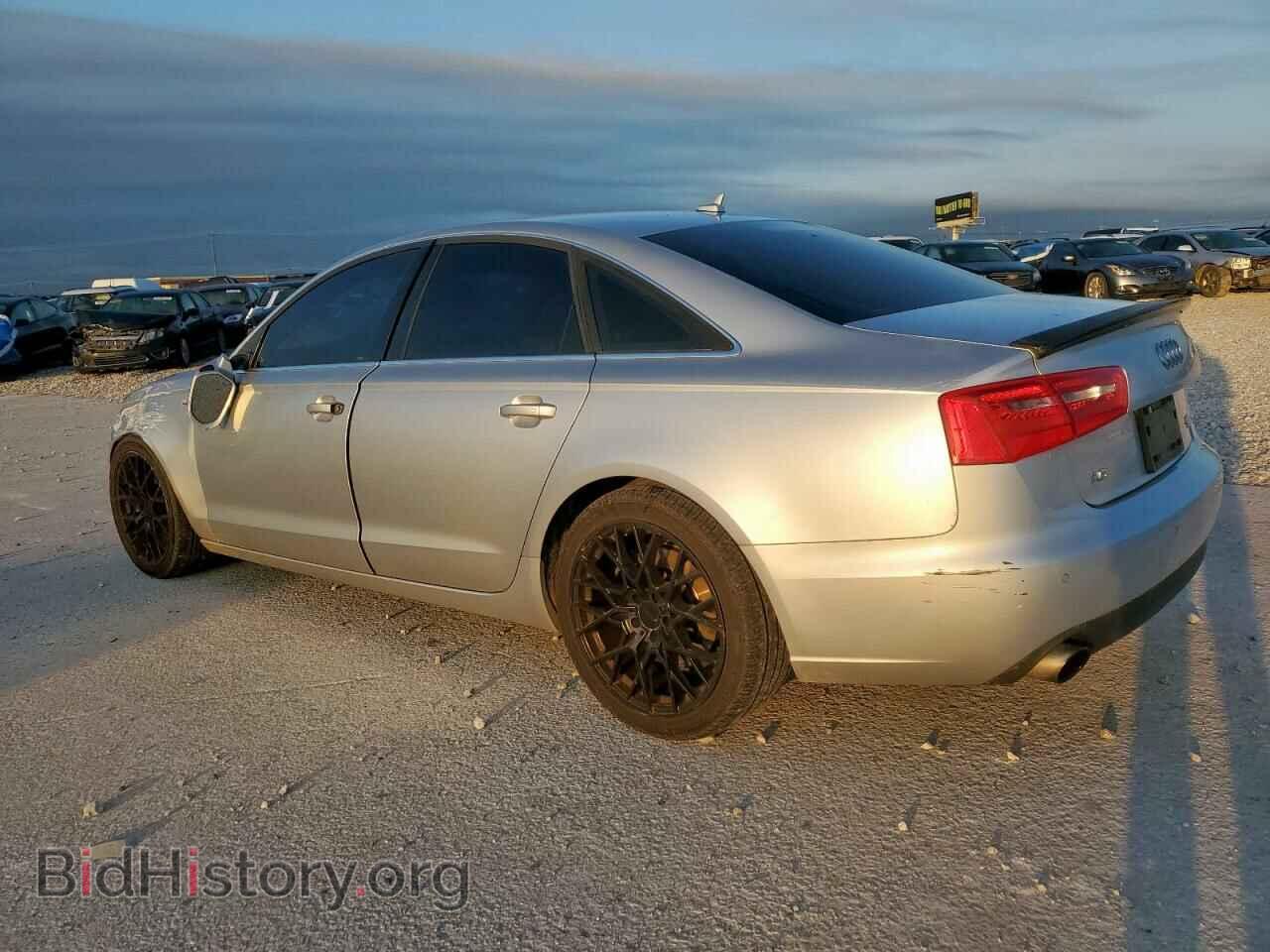 2012 AUDI A6 - VIN: WAUBGAFCXCN028498 - Фото 2