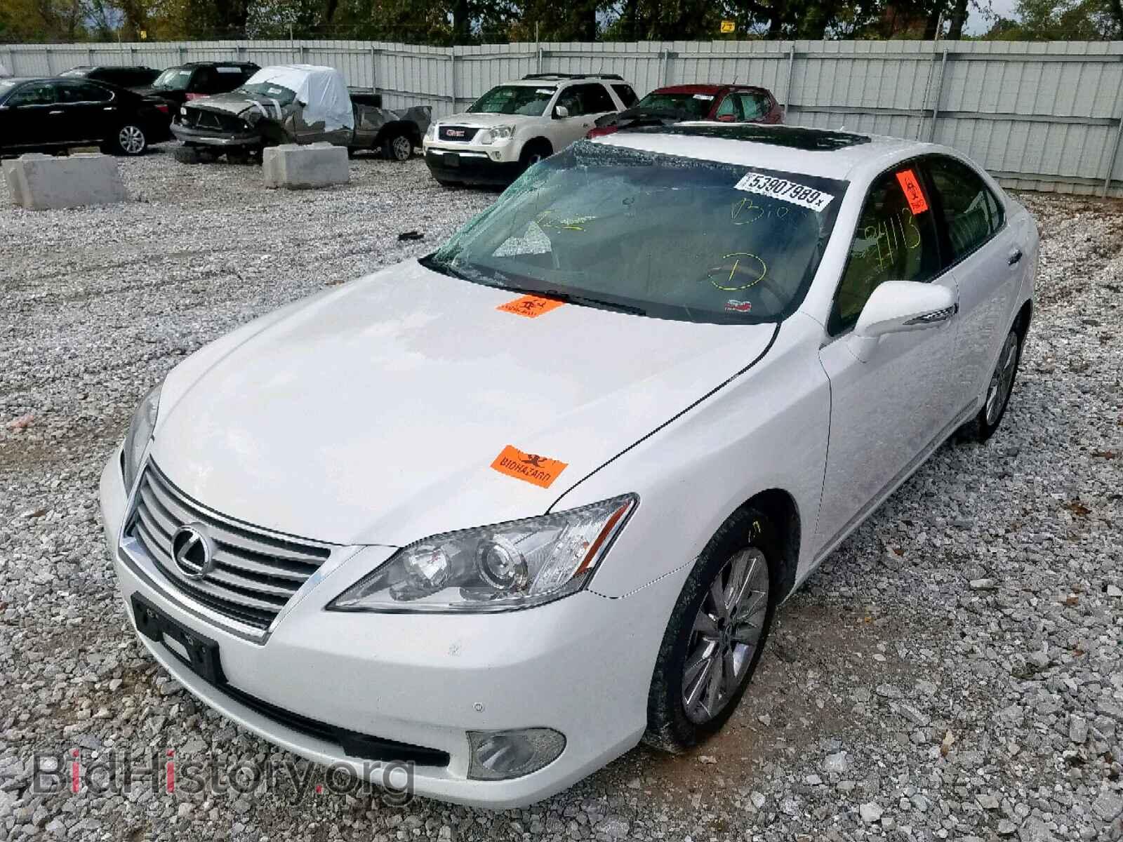 2012 LEXUS ES350 - VIN: JTHBK1EG8C2502633 - Фото 2