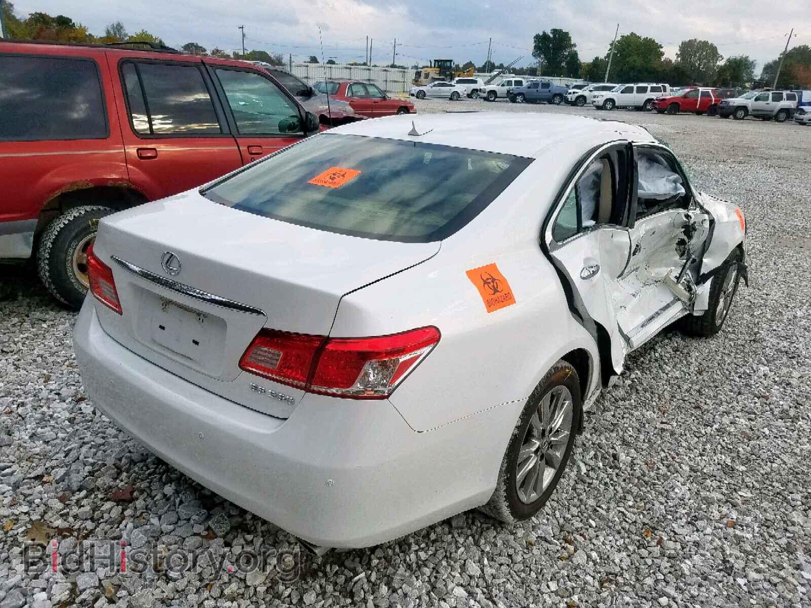 2012 LEXUS ES350 - VIN: JTHBK1EG8C2502633 - Фото 4