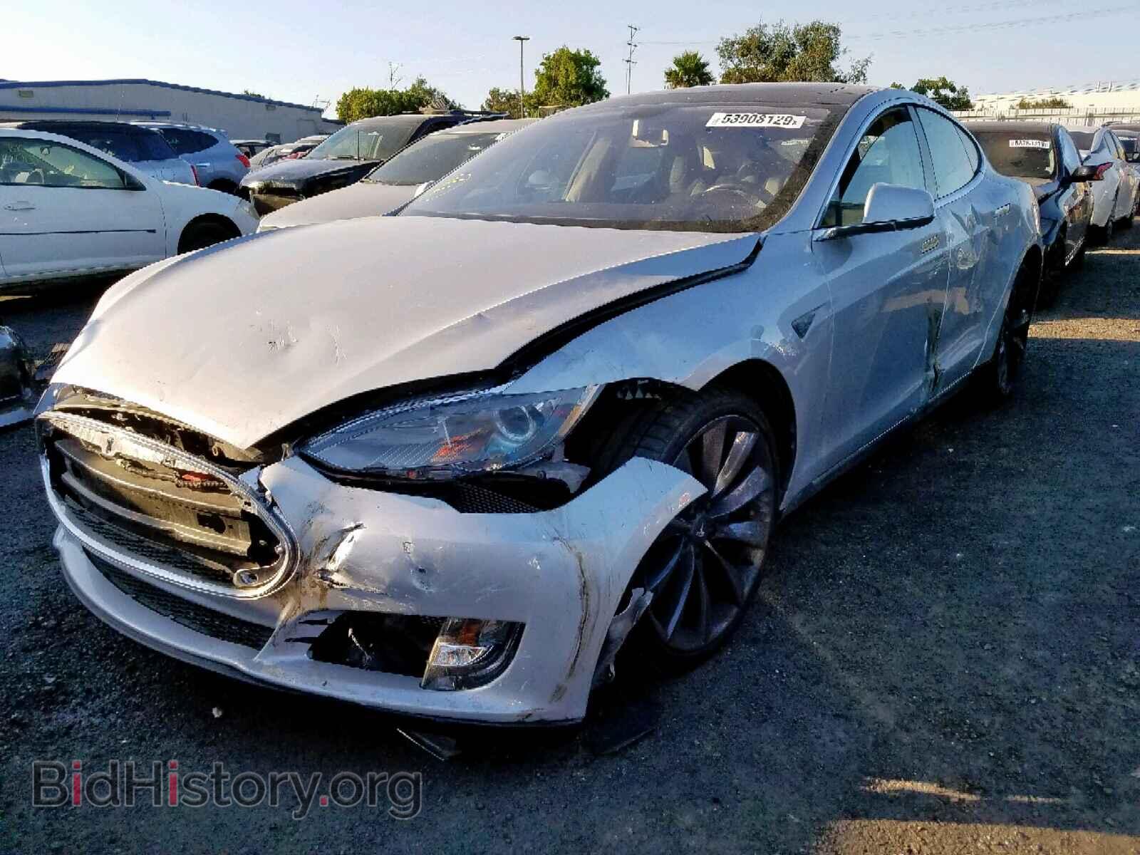 2012 TESLA MODEL S - VIN: 5YJSA1CP1CFP02631 - Photo 2