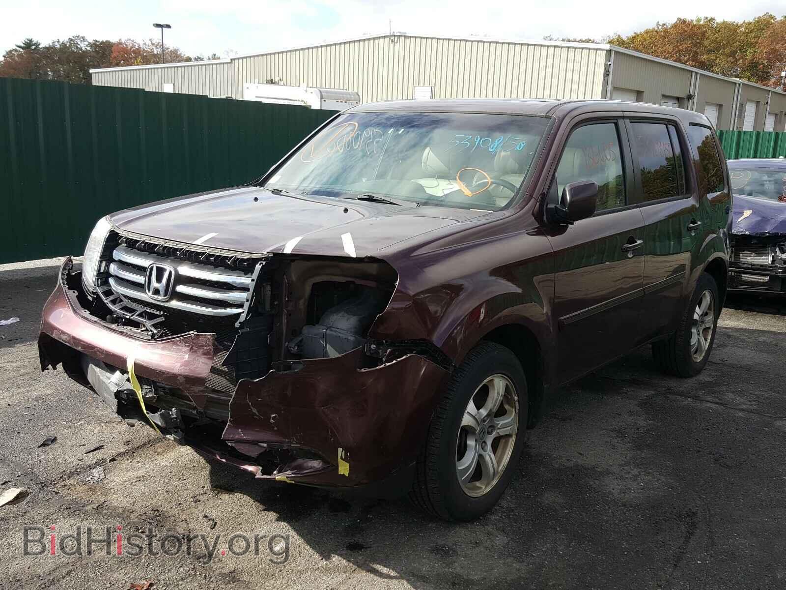 2012 HONDA PILOT - VIN: 5FNYF4H54CB071135 - Фото 2