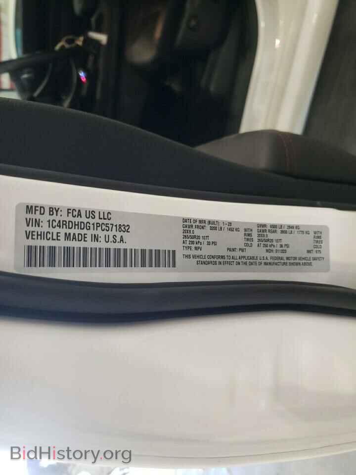 2023 DODGE DURANGO - VIN: 1C4RDHDG1PC571832 - Фото 13