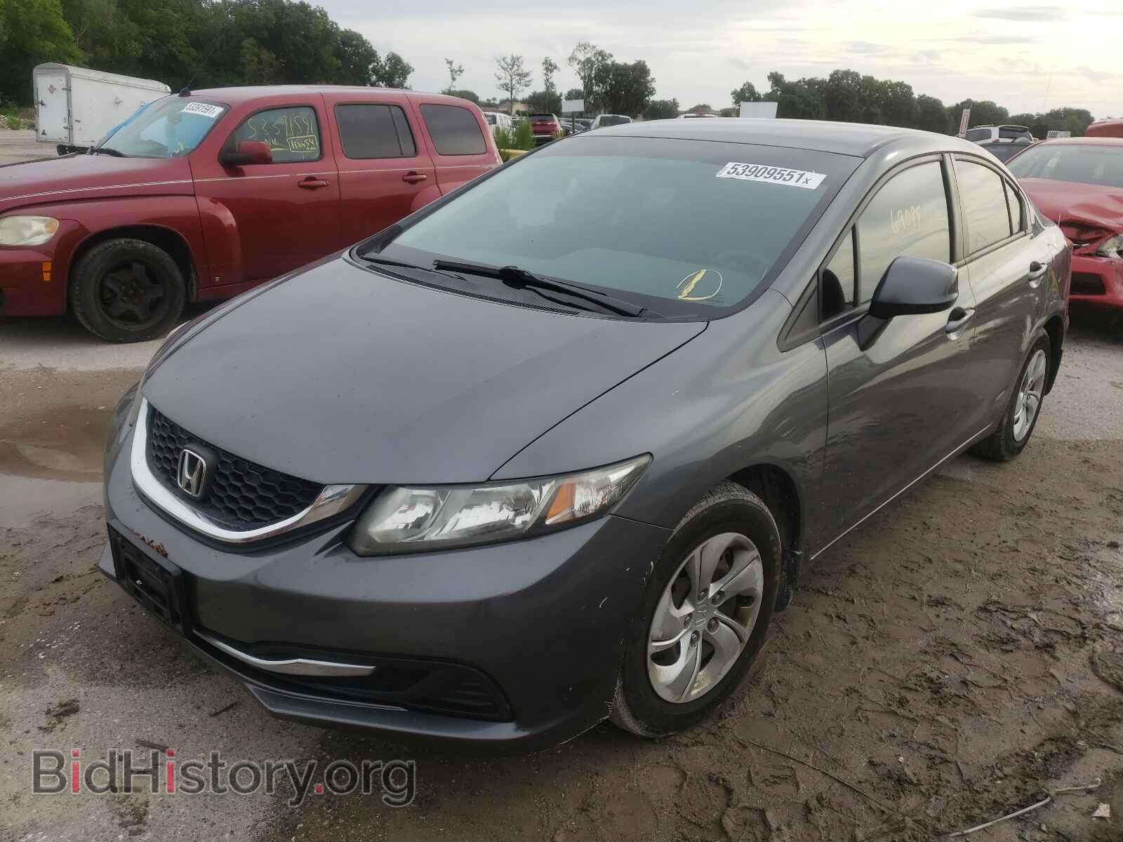 2013 HONDA CIVIC - VIN: 19XFB2F52DE051502 - Фото 2