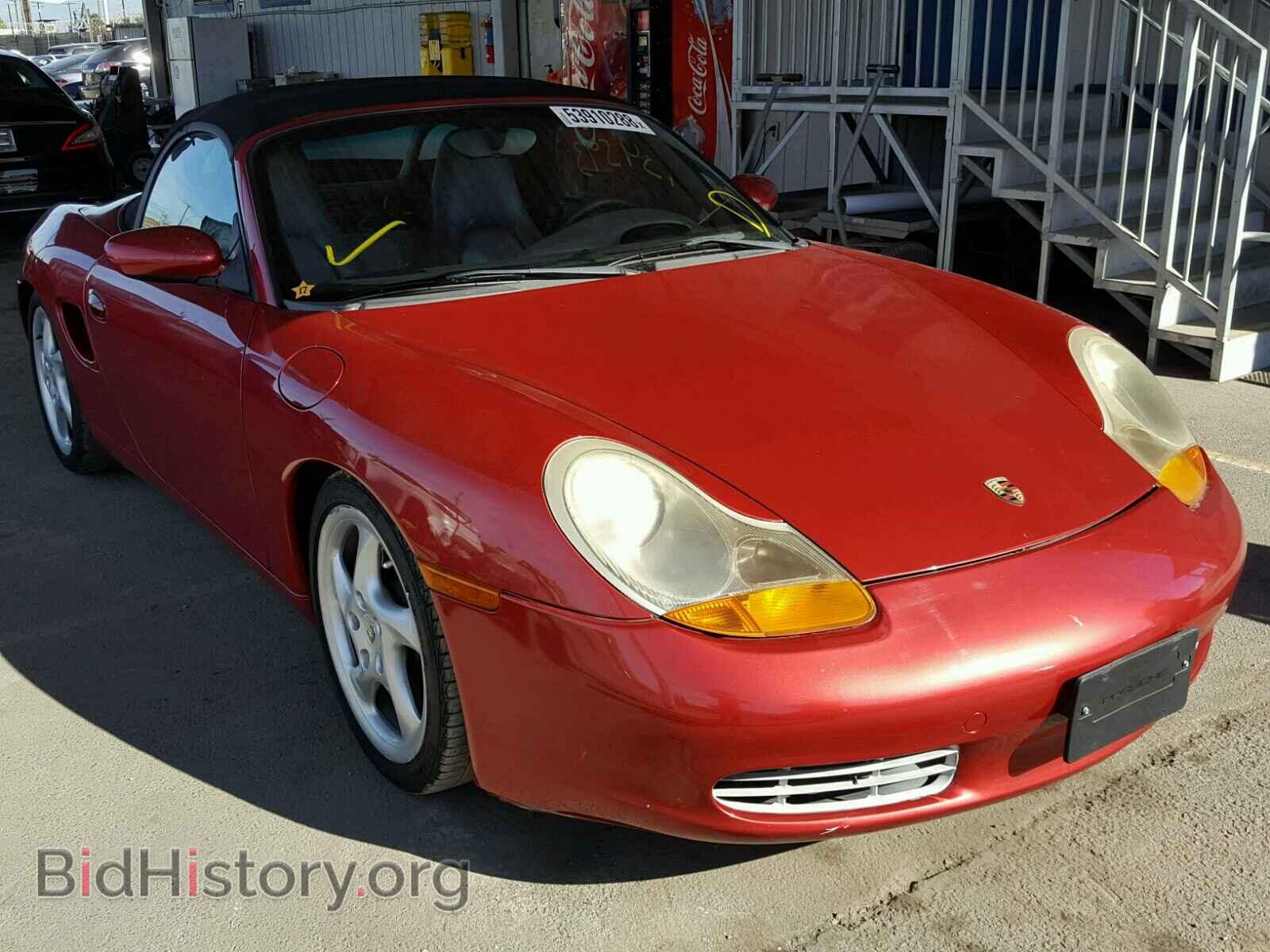 Фотография WP0CA29821U627128 - PORSCHE BOXSTER 2001