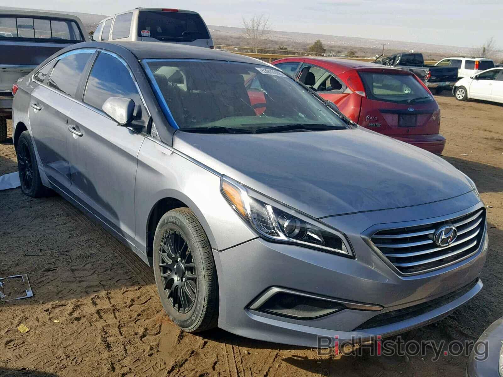 Фотография 5NPE24AF0HH539405 - HYUNDAI SONATA 2017