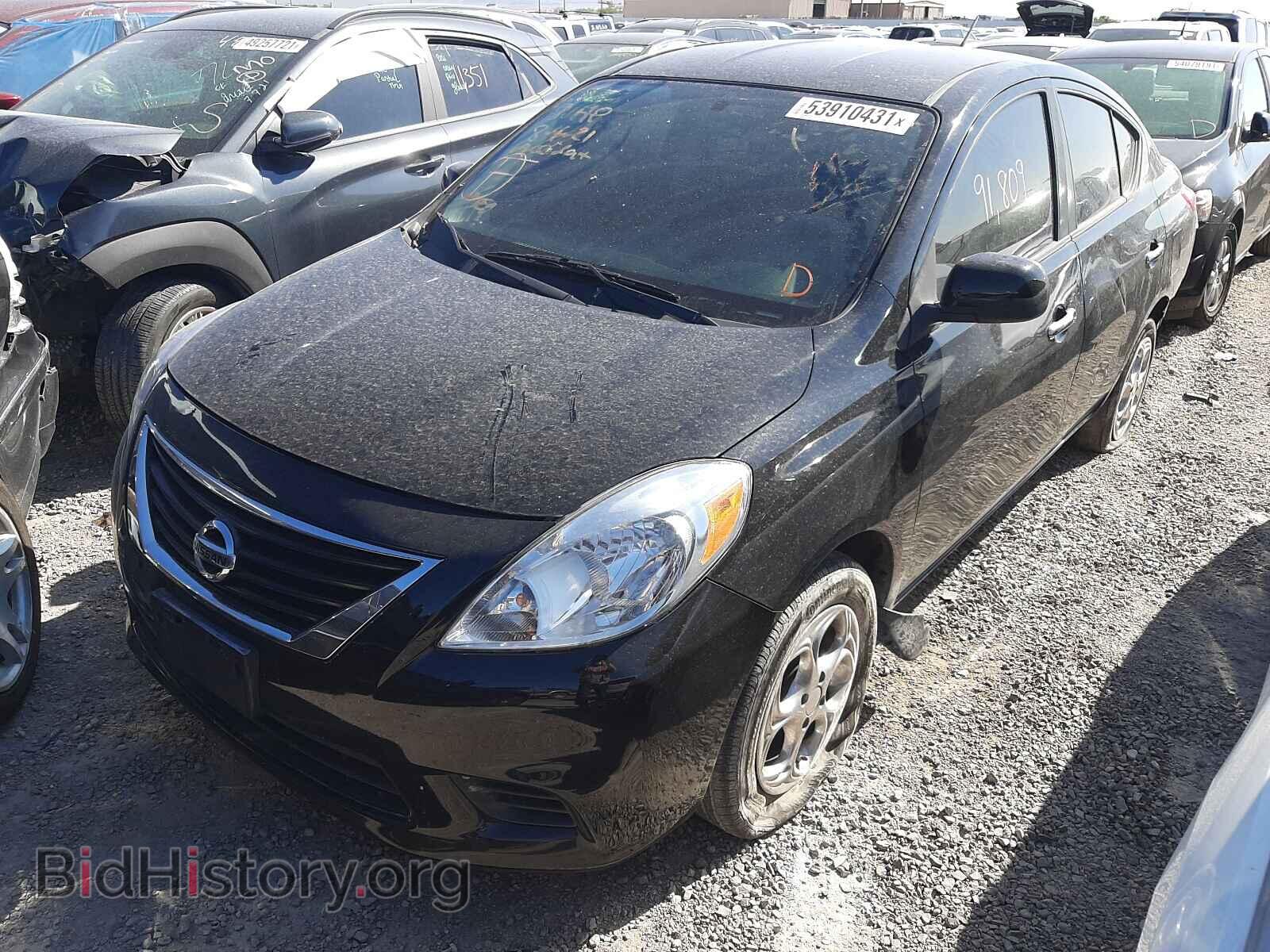 2012 NISSAN VERSA - VIN: 3N1CN7AP3CL937342 - Фото 2