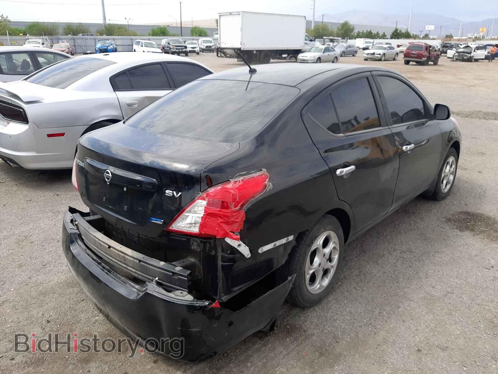 2012 NISSAN VERSA - VIN: 3N1CN7AP3CL937342 - Фото 4