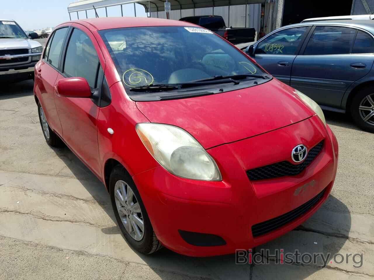 Photo JTDKT4K33B5343017 - TOYOTA YARIS 2011