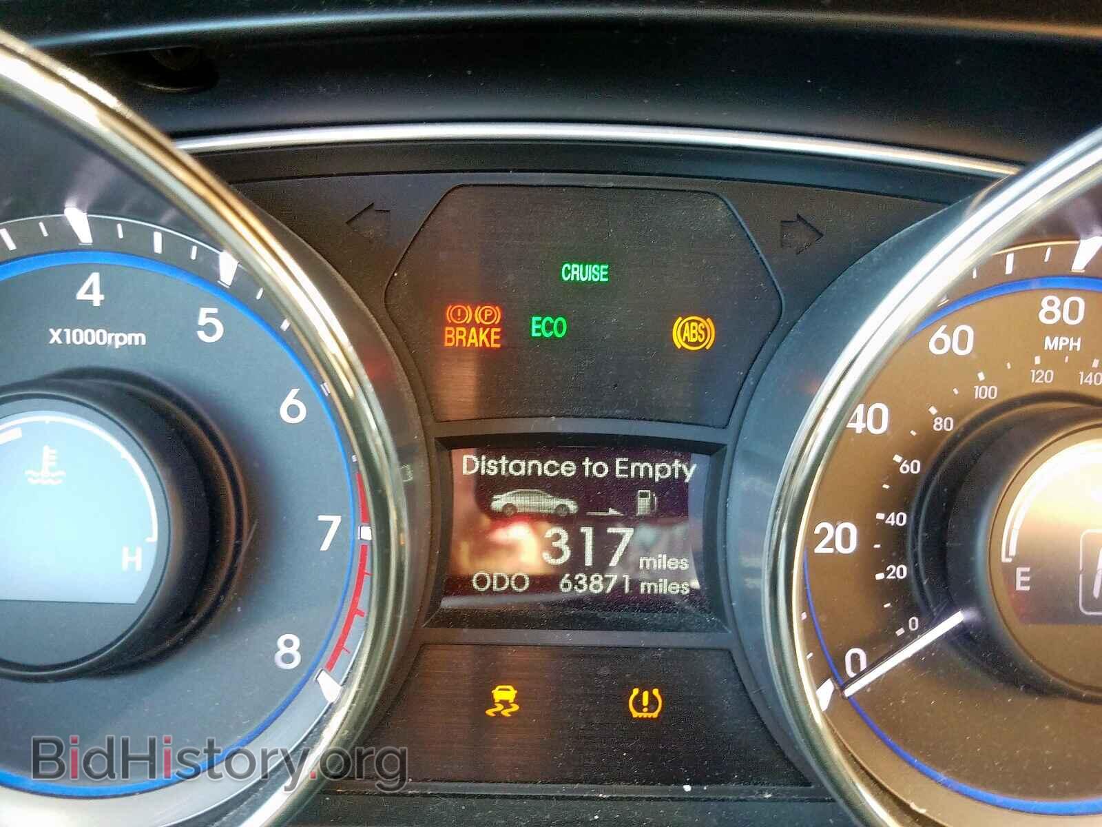 2012 HYUNDAI SONATA - VIN: 5NPEC4AC2CH338505 - Фото 8