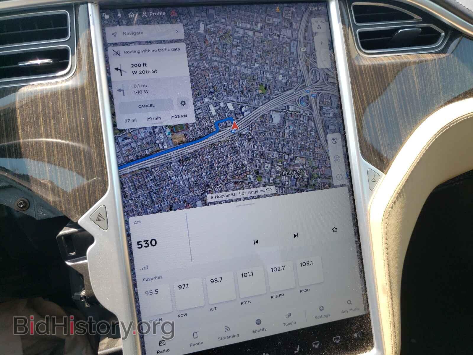 2013 TESLA MODEL S - VIN: 5YJSA1DN3DFP17033 - Photo 9