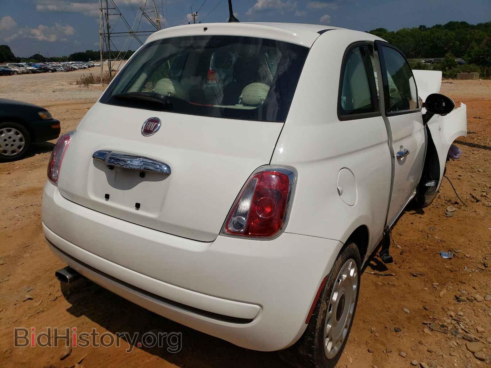 2015 FIAT 500 - VIN: 3C3CFFAR3FT598676 - Фото 4