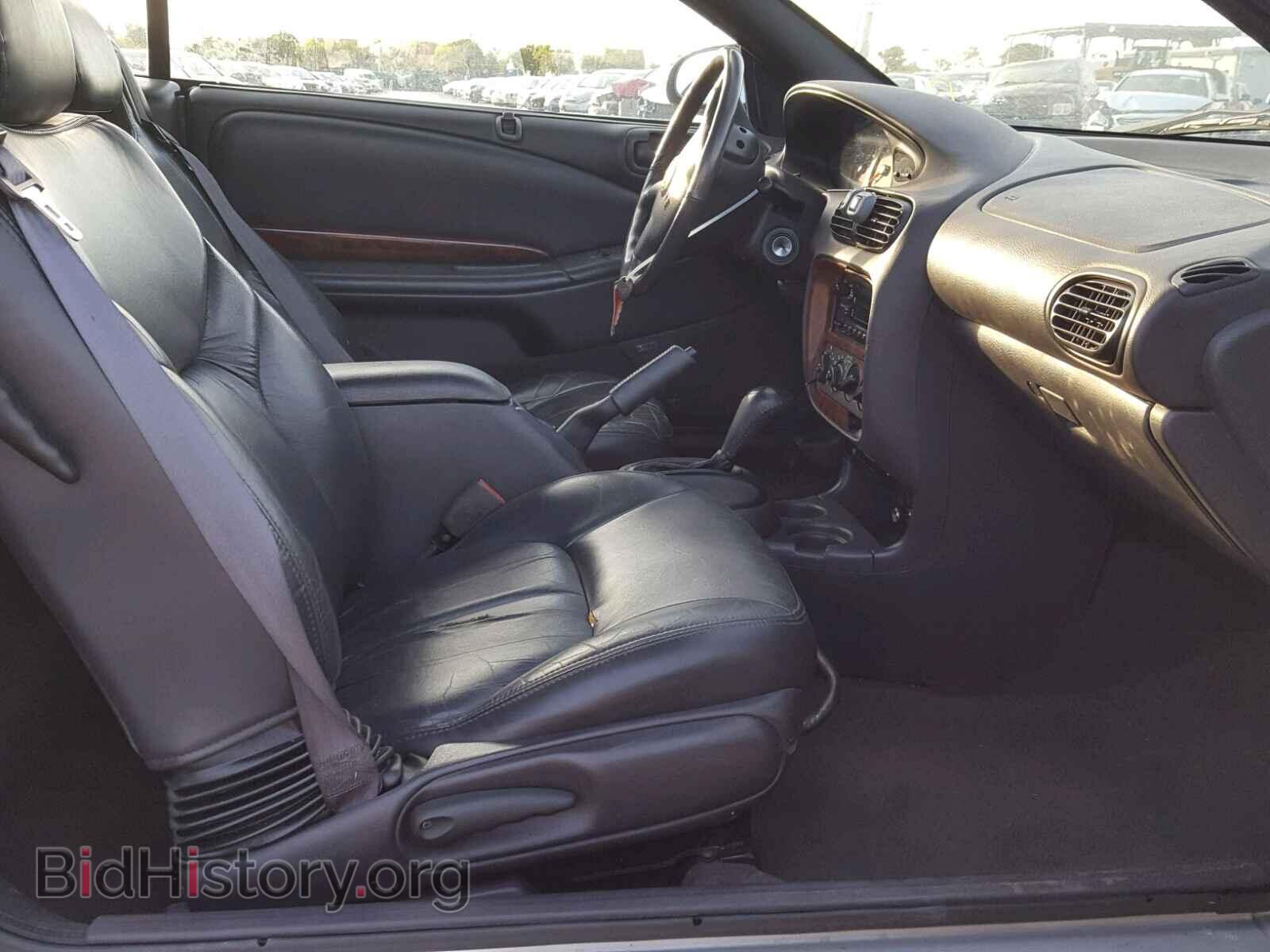 2000 CHRYSLER SEBRING - VIN: 3C3EL55H5YT271132 - Фото 5