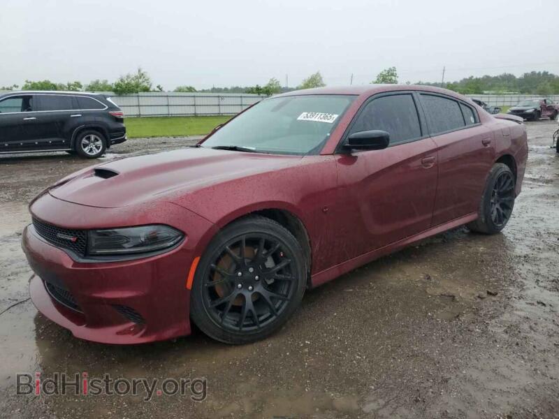 2023 Dodge CHARGER GT (VIN 2C3CDXHG7PH635352) — фото 1 из 14, Copart, повреждение: передняя часть