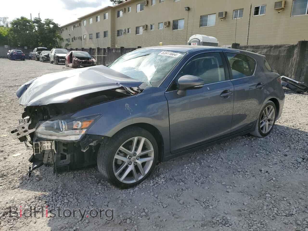 Photo JTHKD5BH5G2251882 - LEXUS CT 200 2016