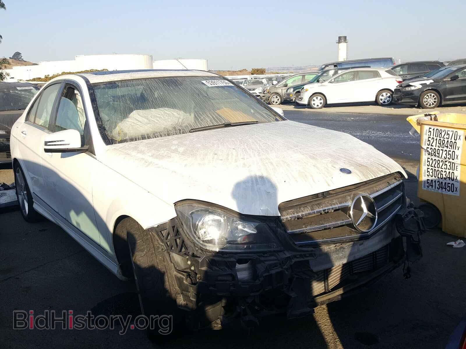 Photo WDDGF4HB4EA959029 - MERCEDES-BENZ C-CLASS 2014