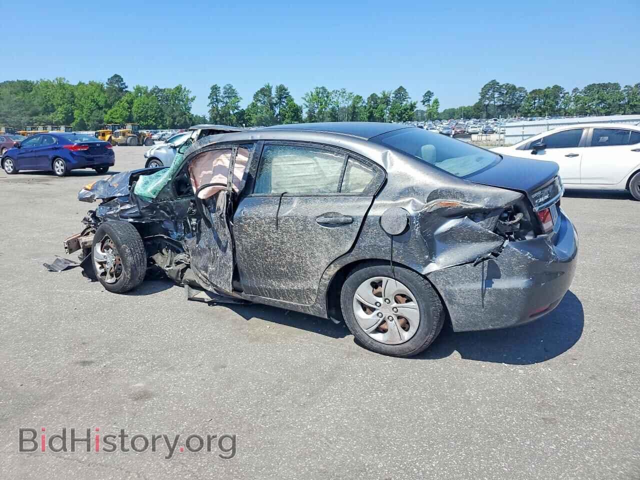2013 HONDA CIVIC - VIN: 2HGFB2F55DH578911 - Photo 2