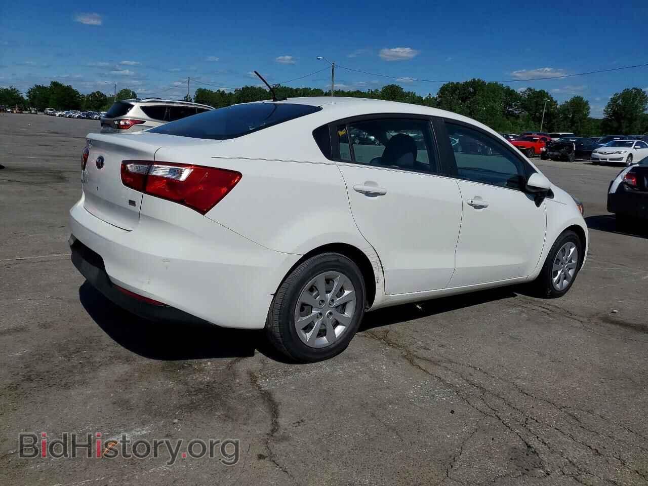 2016 KIA RIO - VIN: KNADM4A39G6675744 - Фото 3