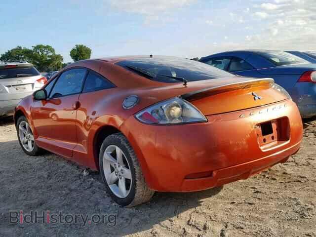 2007 MITSUBISHI ECLIPSE - VIN: 4A3AK24F77E042748 - Фото 3