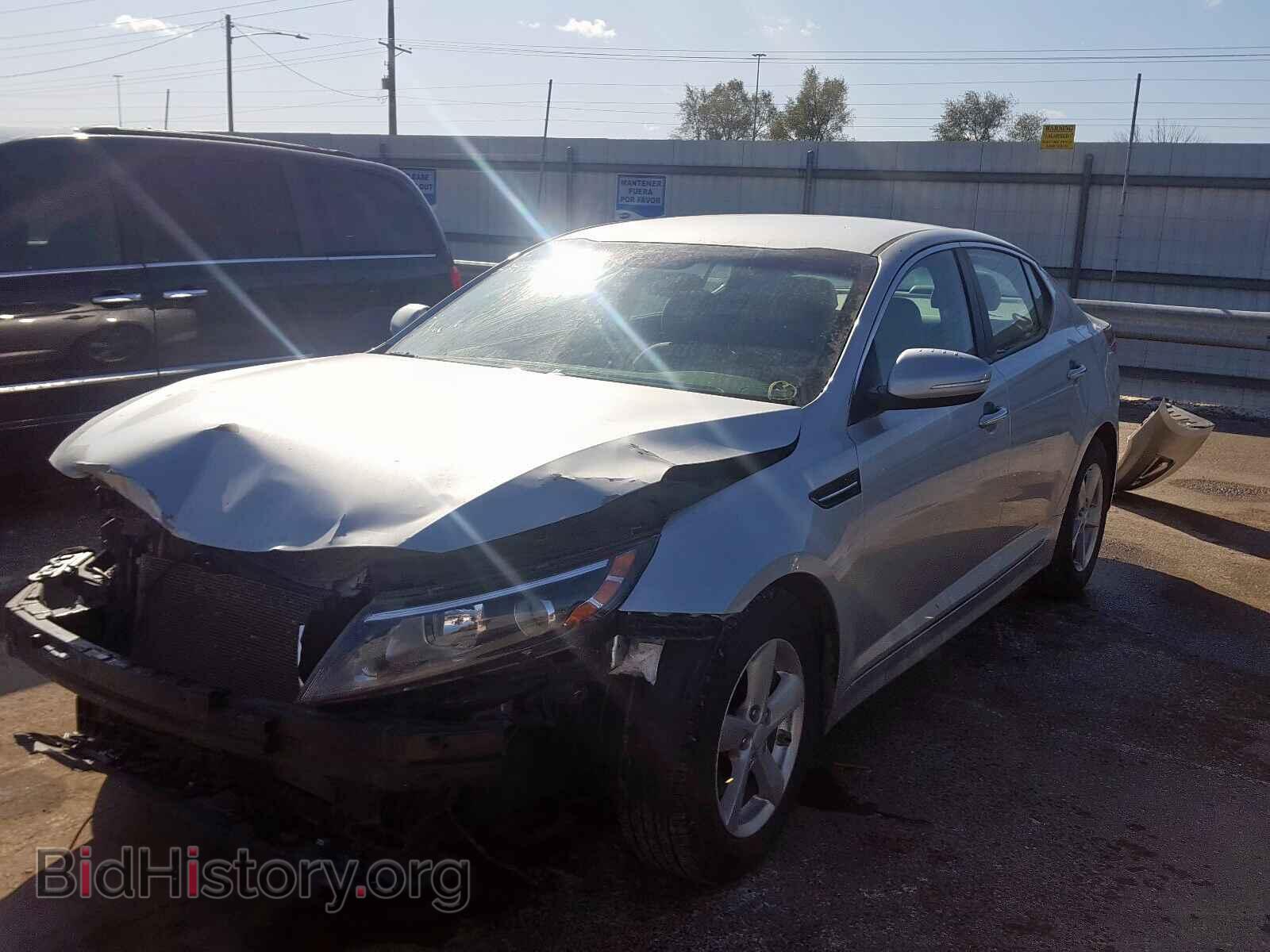 2014 KIA OPTIMA LX - VIN: KNAGM4A73E5476210 - Фото 2