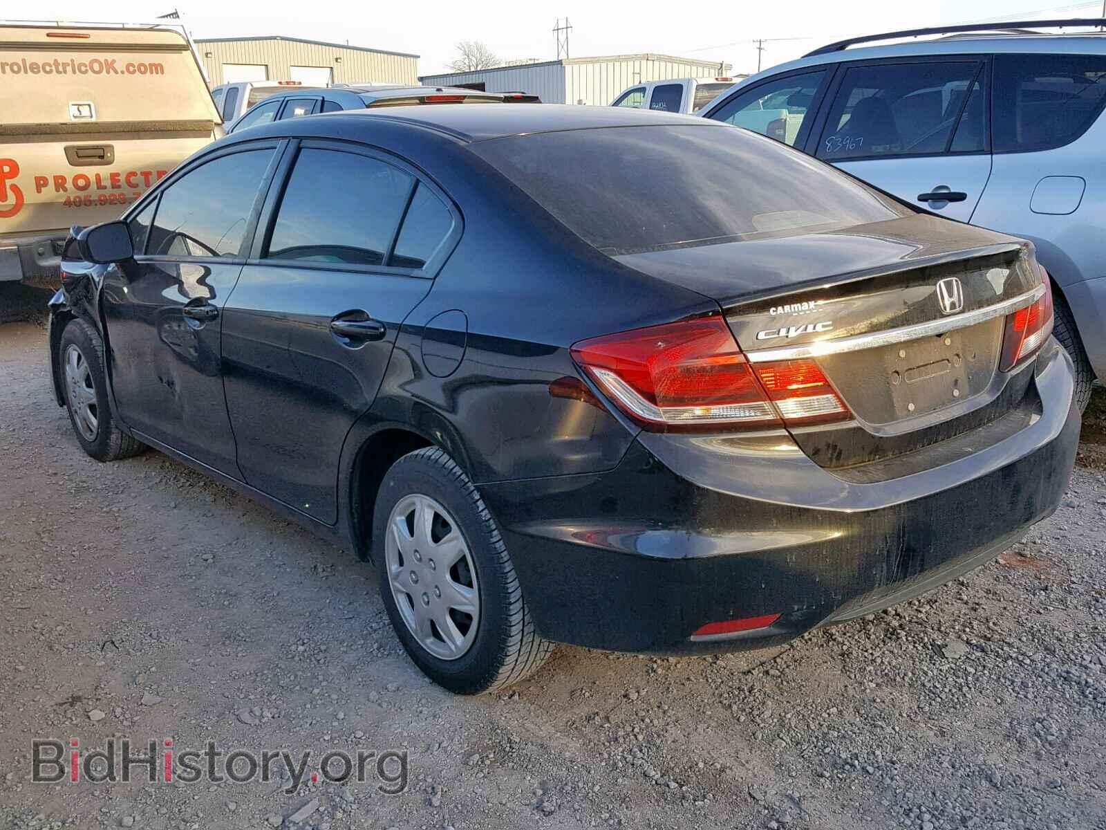 2014 HONDA CIVIC LX - VIN: 19XFB2E58EE059400 - Фото 3