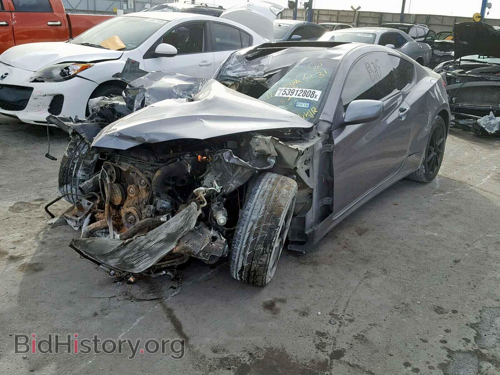 2011 HYUNDAI GENESIS - VIN: KMHHT6KD0BU059604 - Фото 2