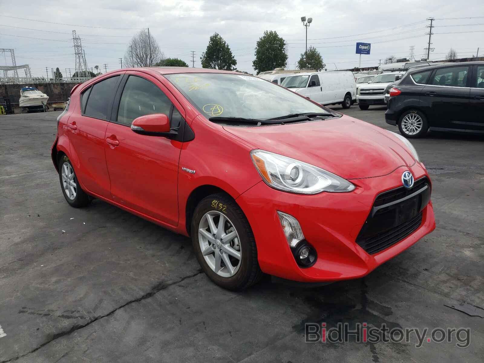 Photo JTDKDTB31G1590414 - TOYOTA PRIUS 2016