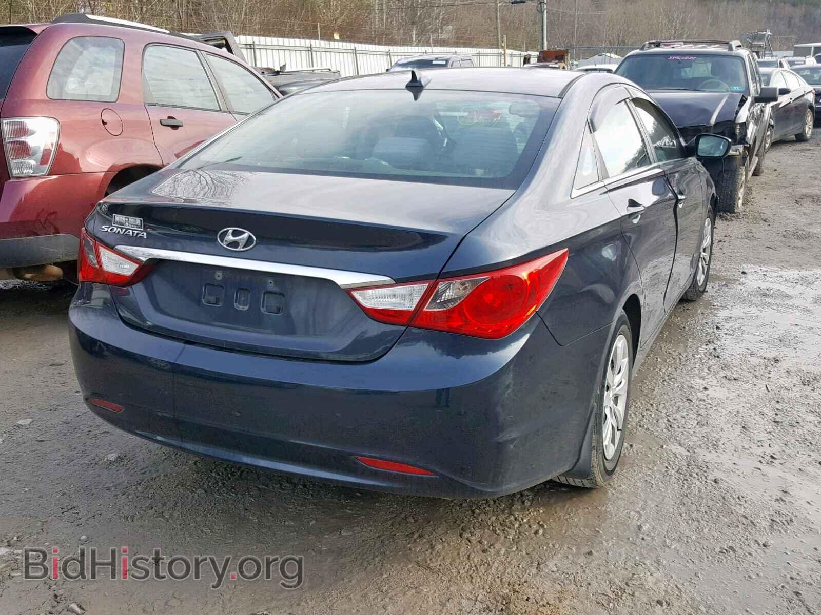 2012 HYUNDAI SONATA - VIN: 5NPEB4AC6CH345587 - Фото 4
