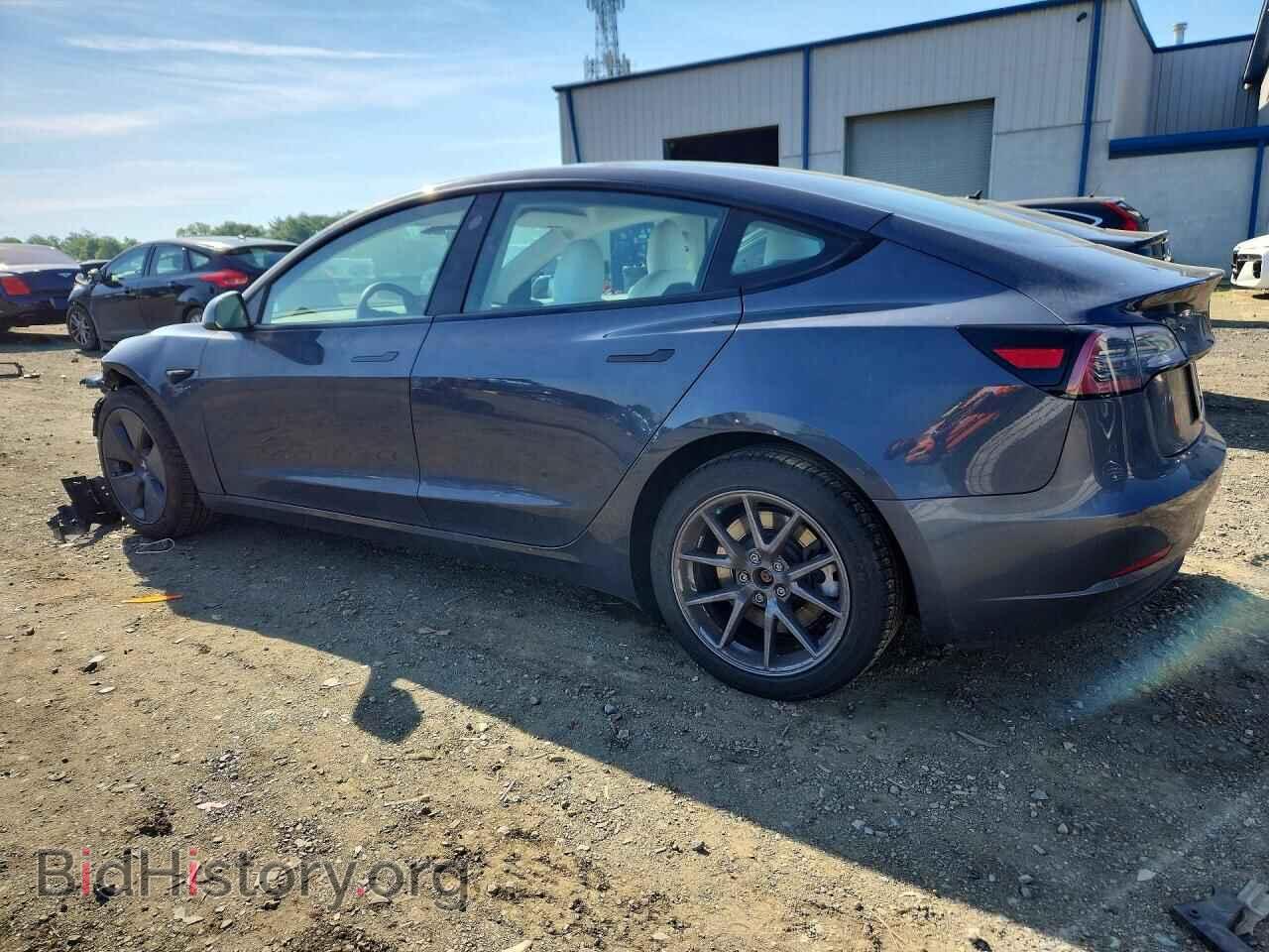 2022 TESLA MODEL 3 - VIN: 5YJ3E1EB4NF203190 - Фото 2