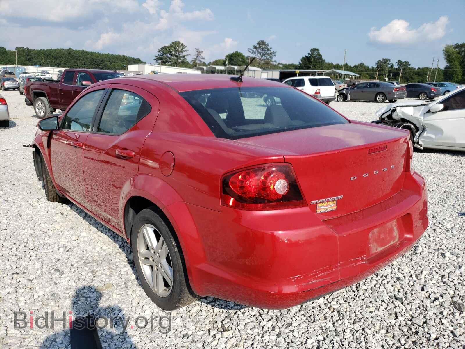 2012 DODGE AVENGER - VIN: 1C3CDZCBXCN161731 - Фото 3