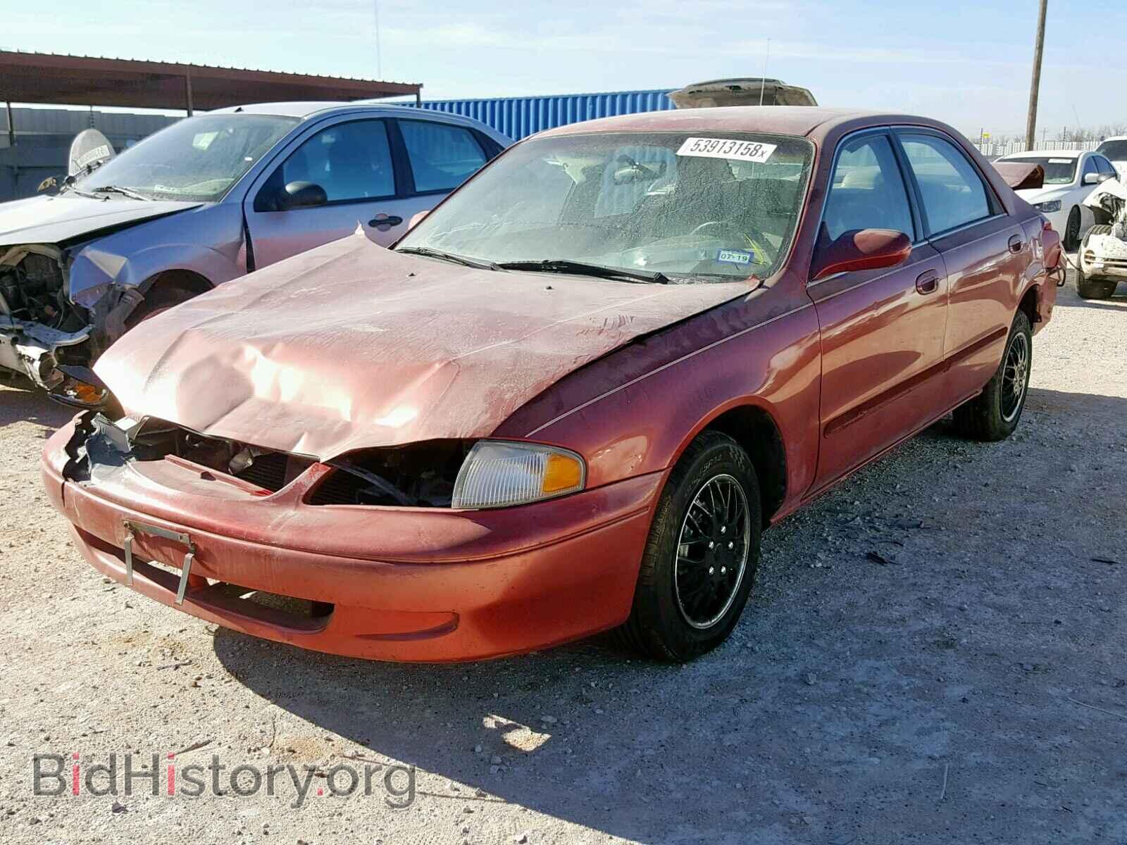 1998 MAZDA 626 - VIN: 1YVGF22C4W5779280 - Фото 2