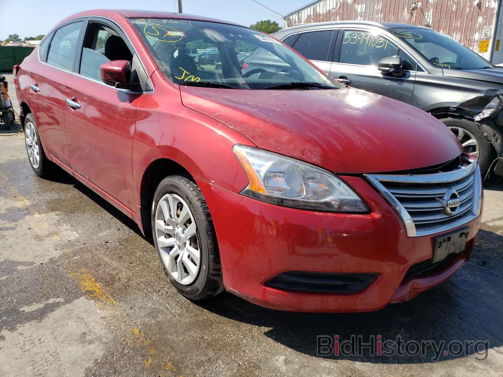 Фотография 3N1AB7APXEY317514 - NISSAN SENTRA 2014