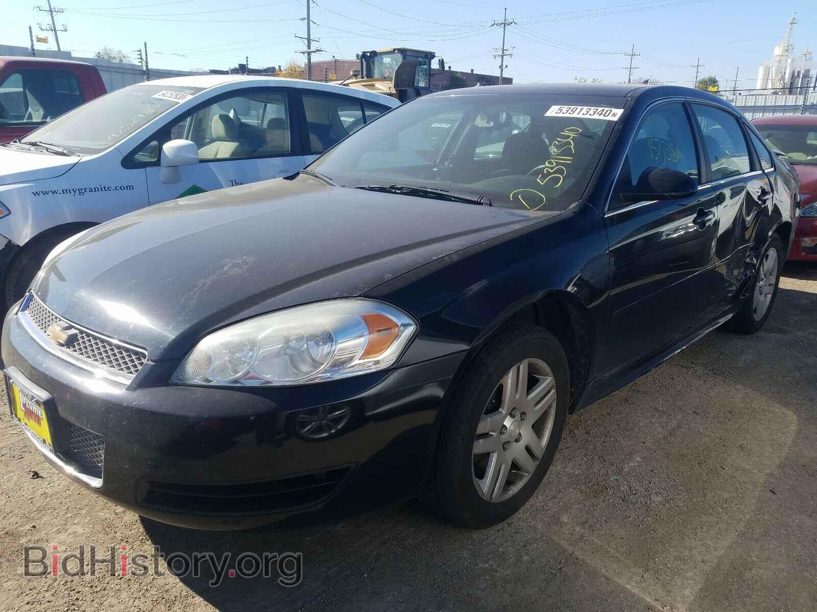 2012 CHEVROLET IMPALA - VIN: 2G1WG5E31C1230914 - Фото 2