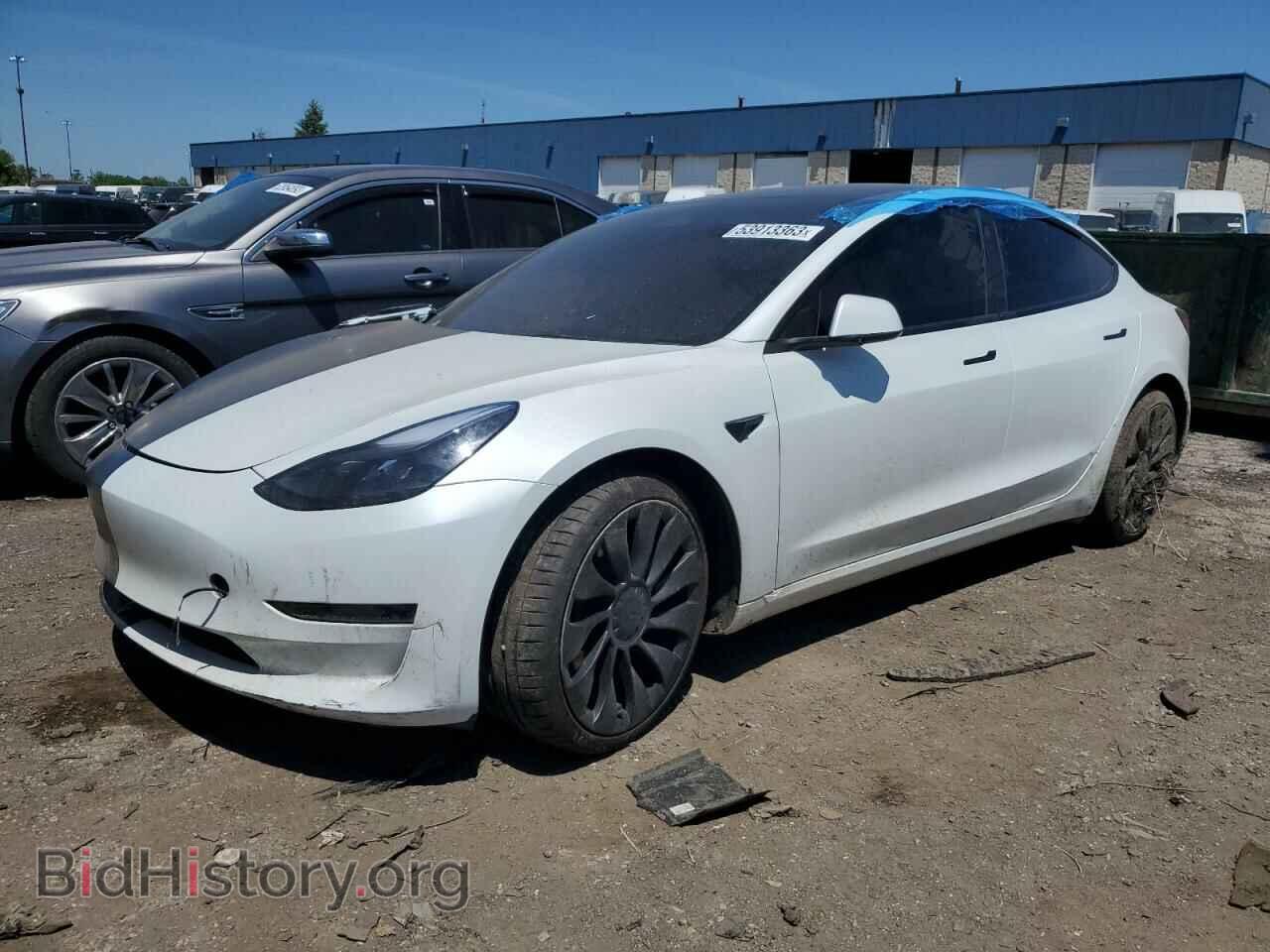 Фотография 5YJ3E1ECXPF498498 - TESLA MODEL 3 2023