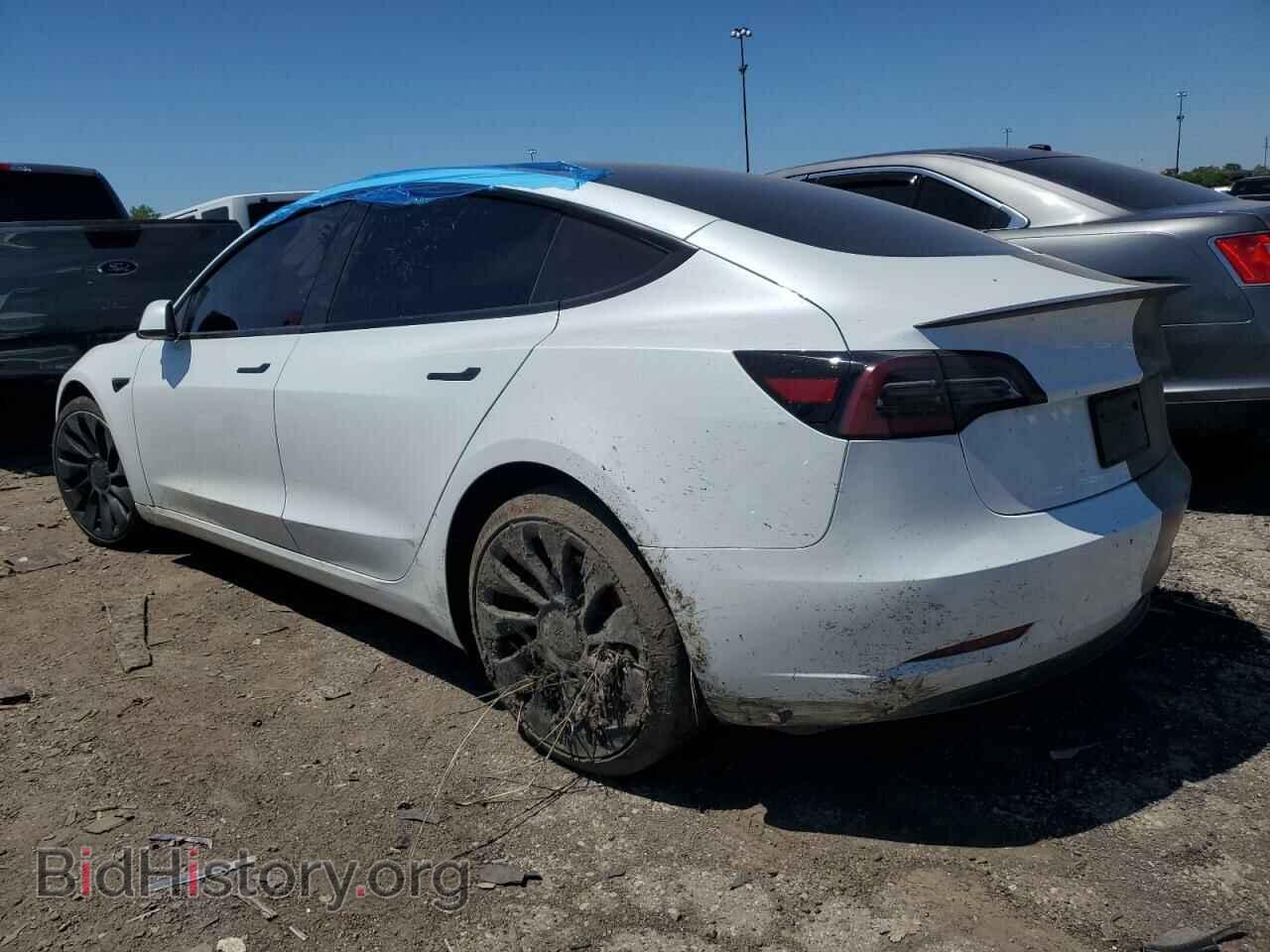 2023 TESLA MODEL 3 - VIN: 5YJ3E1ECXPF498498 - Фото 2