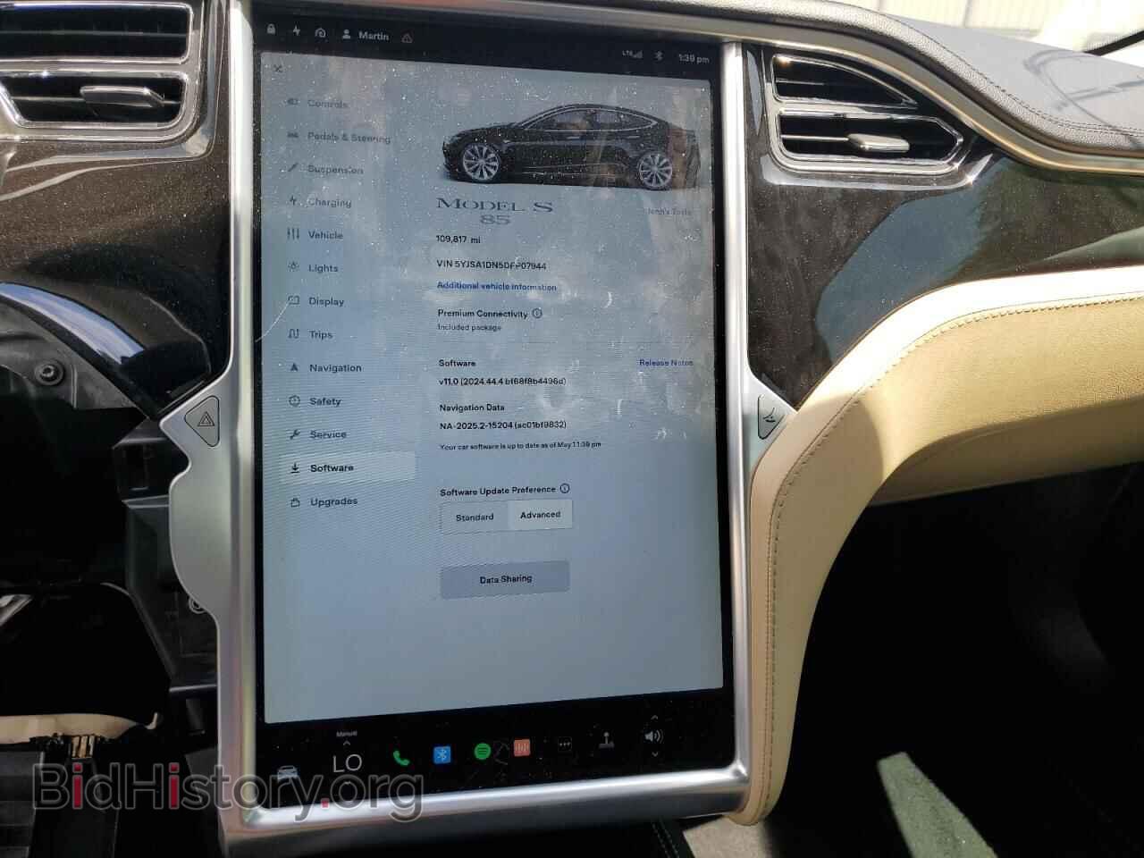2013 TESLA MODEL S - VIN: 5YJSA1DN5DFP07944 - Photo 9