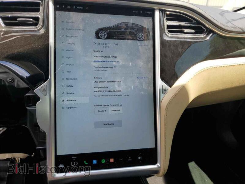2013 Tesla MODEL S (VIN 5YJSA1DN5DFP07944) — photo 9 of 12
