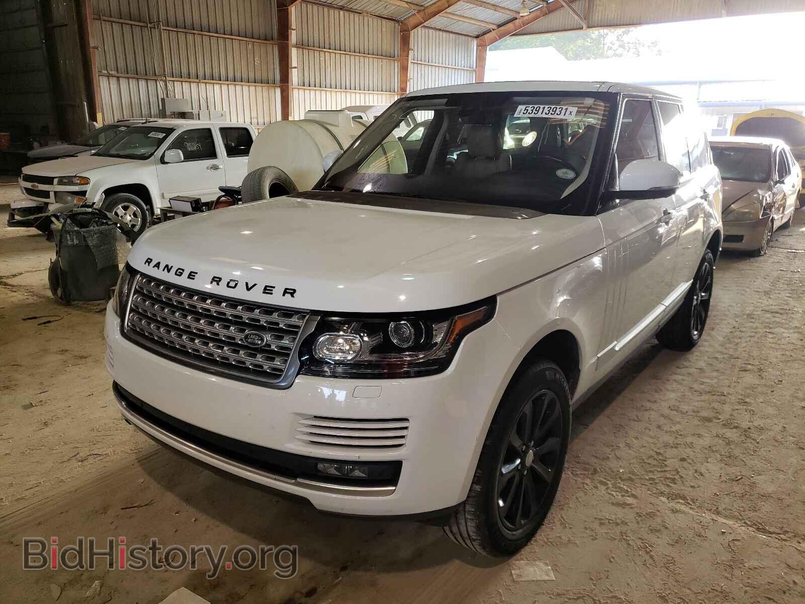 2016 LAND ROVER RANGEROVER - VIN: SALGS2PF5GA300824 - Фото 2
