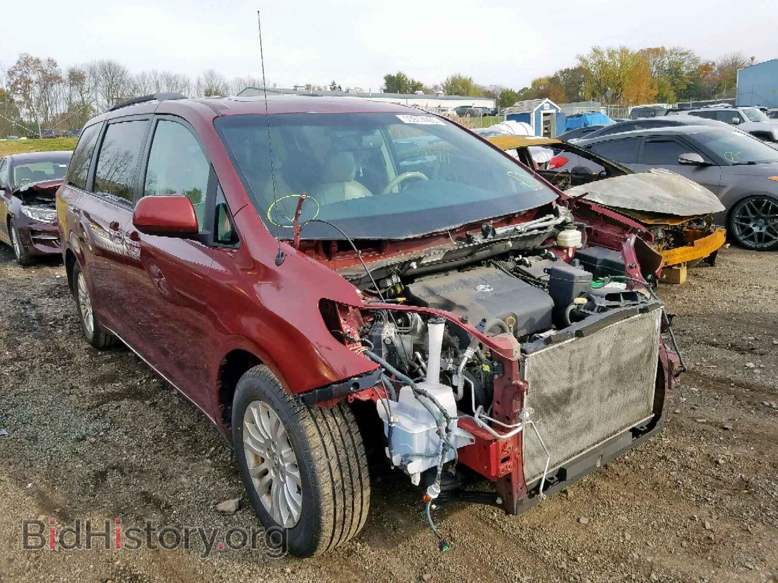 Фотография 5TDYK3DC8ES414649 - TOYOTA SIENNA XLE 2014