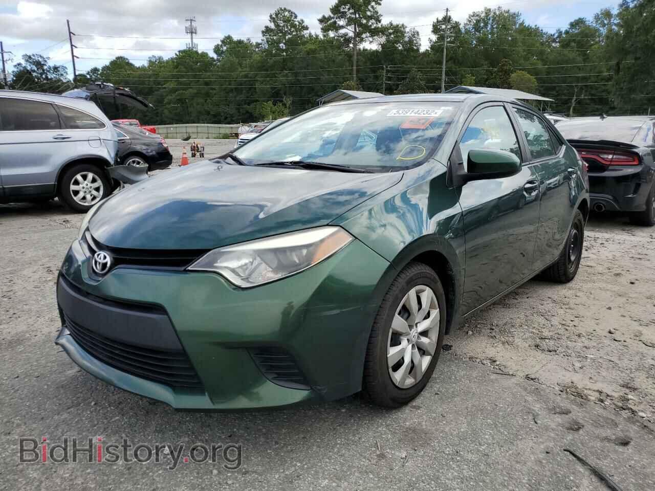 2014 TOYOTA COROLLA - VIN: 2T1BURHE1EC123448 - Фото 2