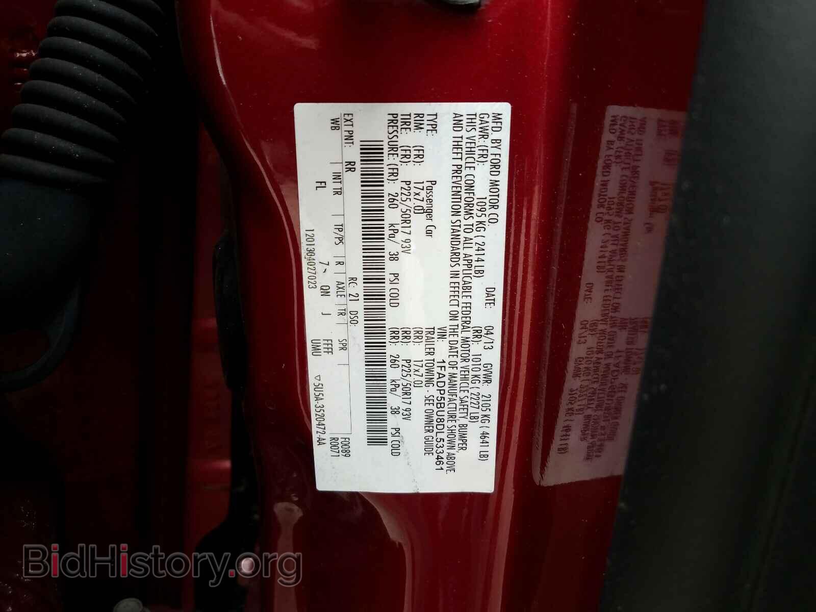 2013 FORD CMAX - VIN: 1FADP5BU8DL533461 - Photo 10