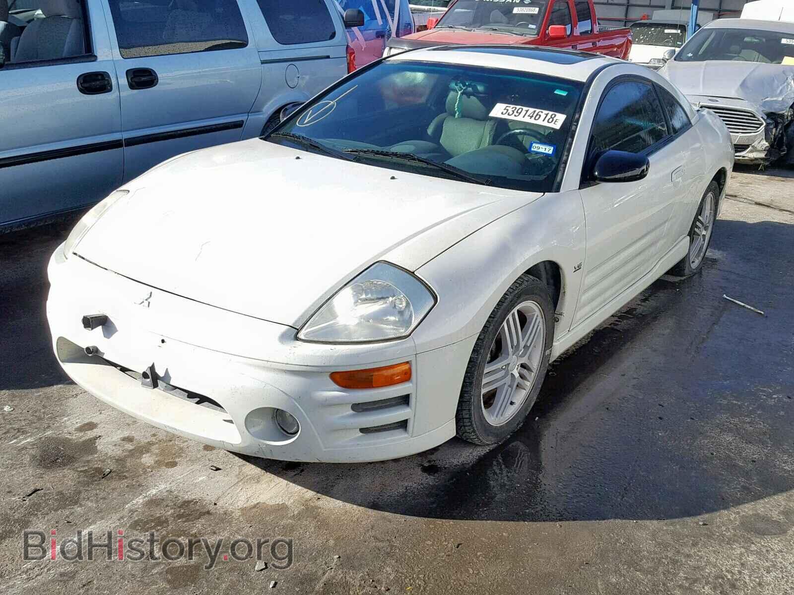 2003 MITSUBISHI ECLIPSE - VIN: 4A3AC84H83E069632 - Фото 2