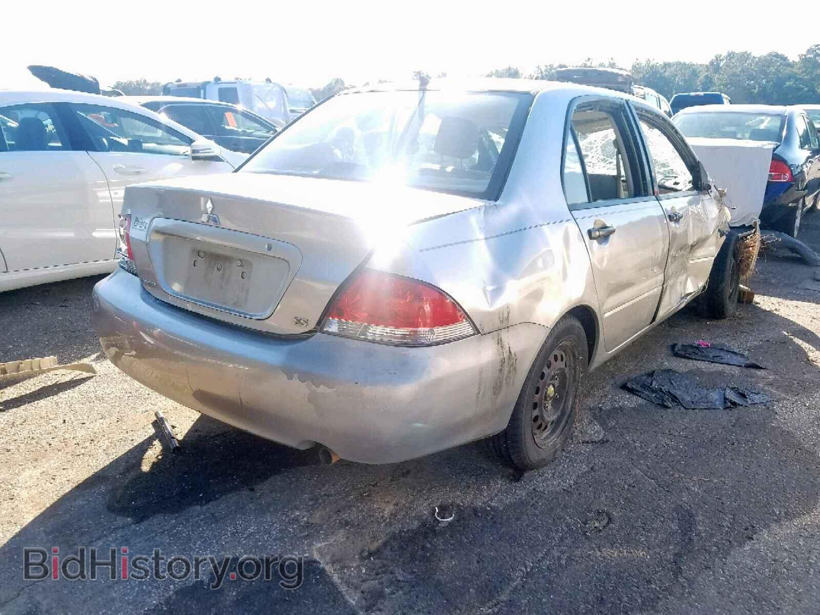 2006 MITSUBISHI LANCER - VIN: JA3AJ26E76U070238 - Фото 4