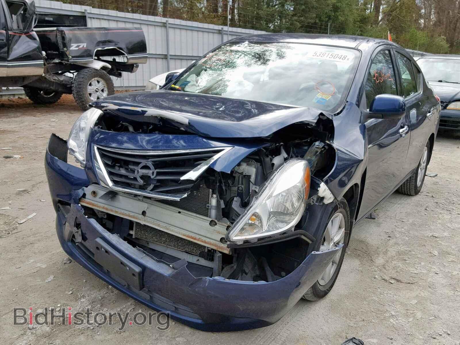 2014 NISSAN VERSA - VIN: 3N1CN7AP1EL810429 - Фото 2