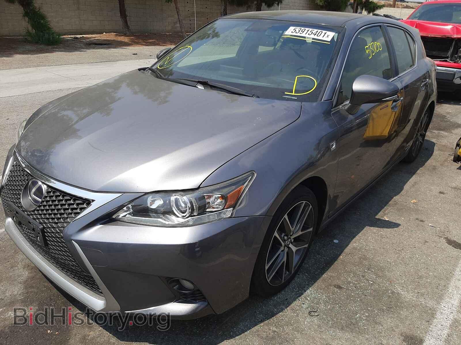 2015 LEXUS CT 200 - VIN: JTHKD5BH3F2210259 - Фото 2