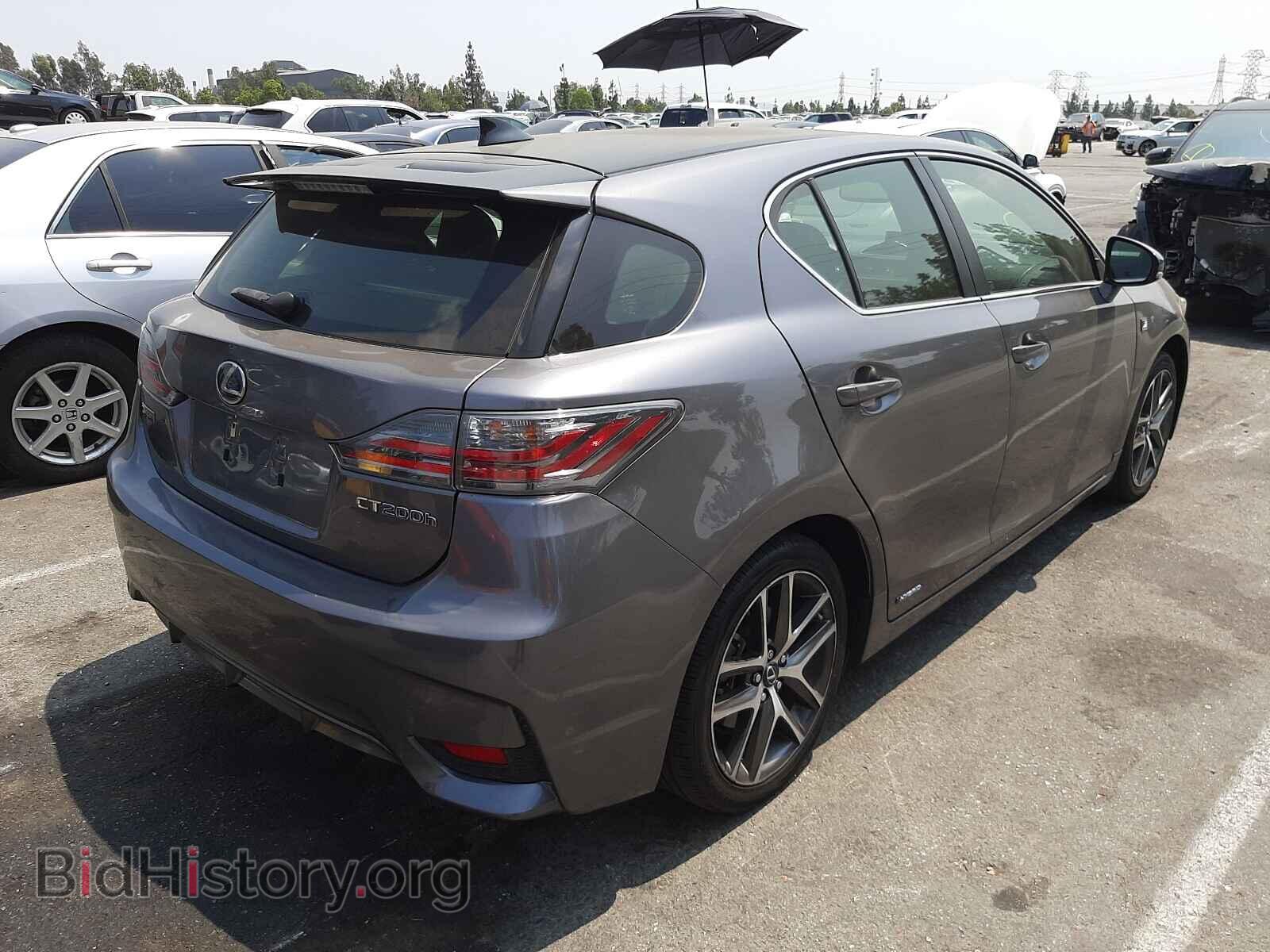2015 LEXUS CT 200 - VIN: JTHKD5BH3F2210259 - Фото 4
