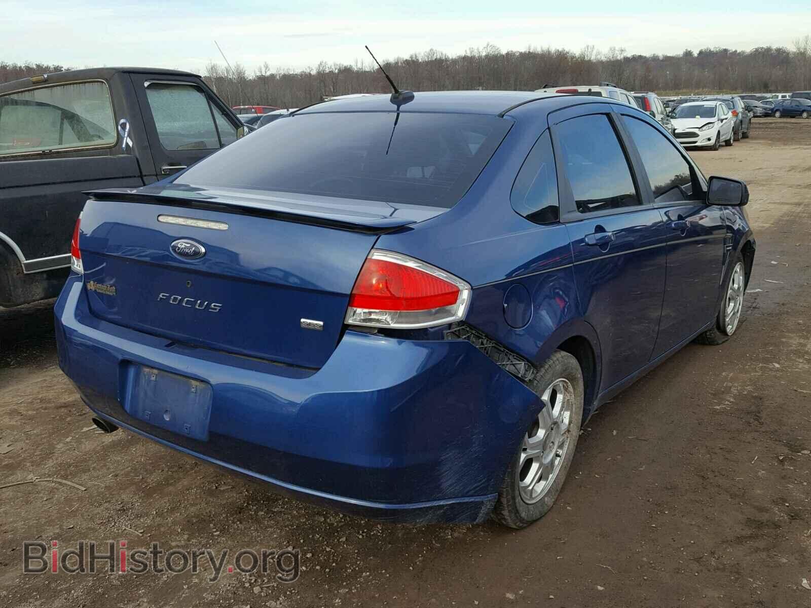 2008 FORD FOCUS SE - VIN: 1FAHP35N78W195419 - Фото 4