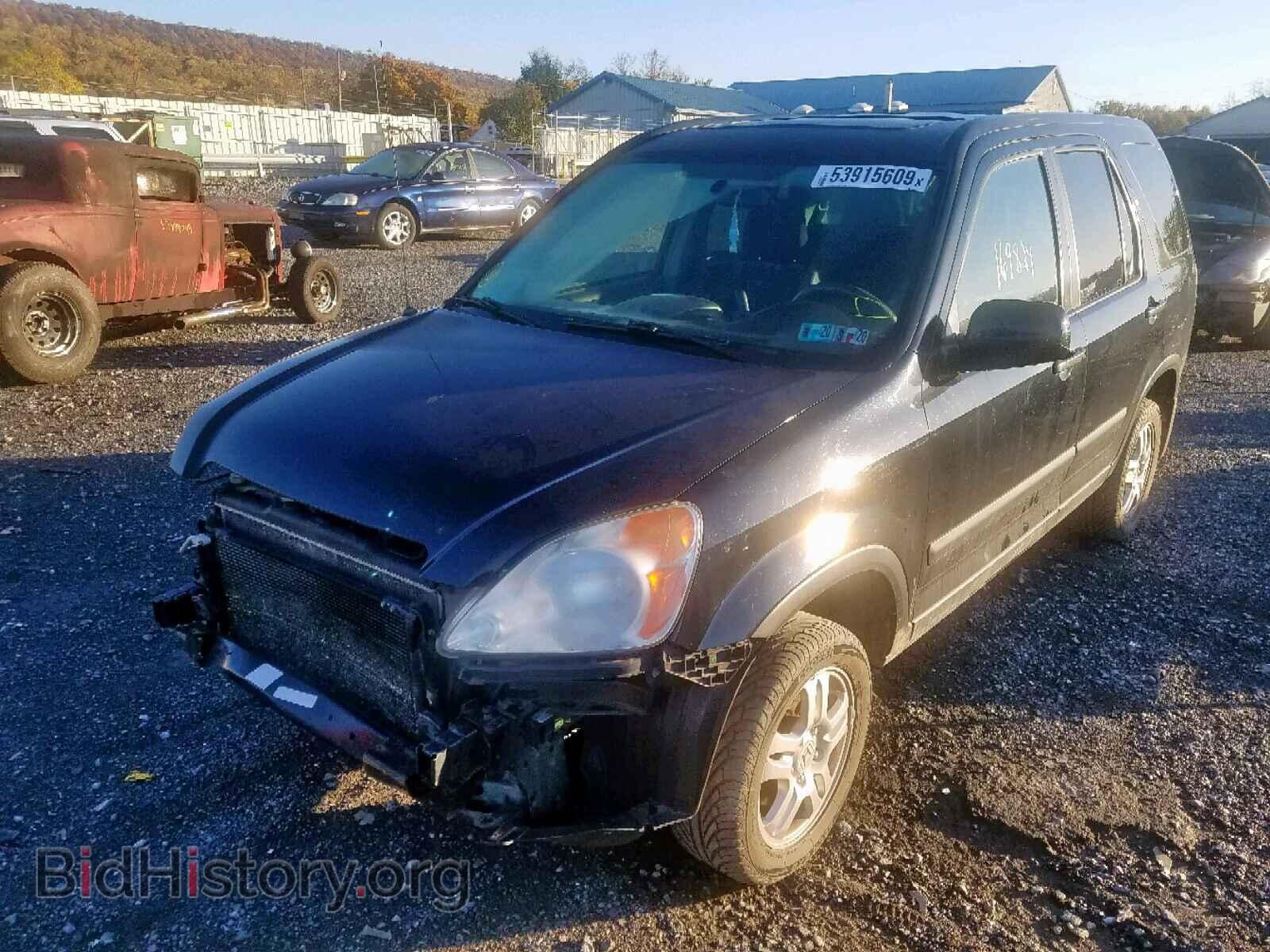 2004 HONDA CR-V EX - VIN: SHSRD78884U242565 - Фото 2